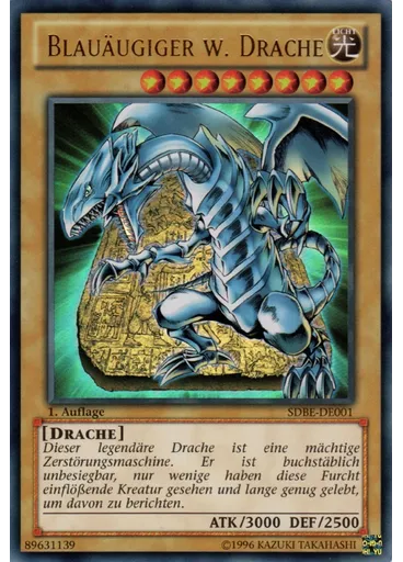 Blauäugiger w. Drache