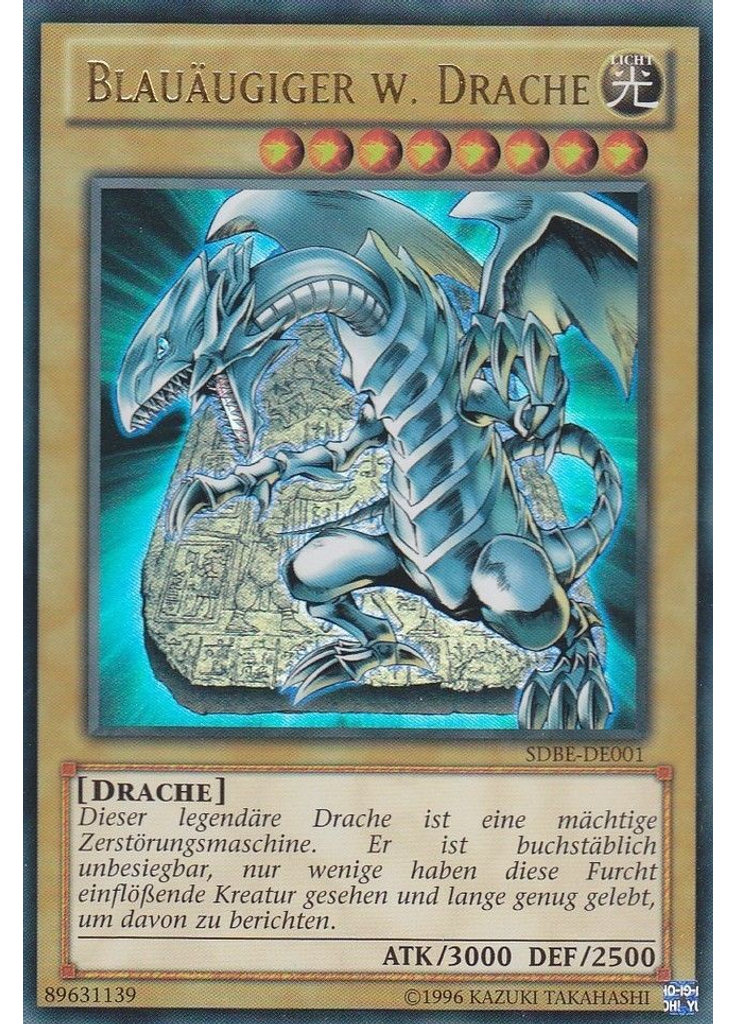 Blauäugiger w. Drache (Ultra Rare Unlimited)