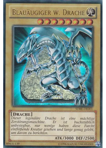 Blauäugiger w. Drache (Ultra Rare Unlimited)