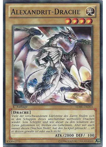 Alexandrit-Drache