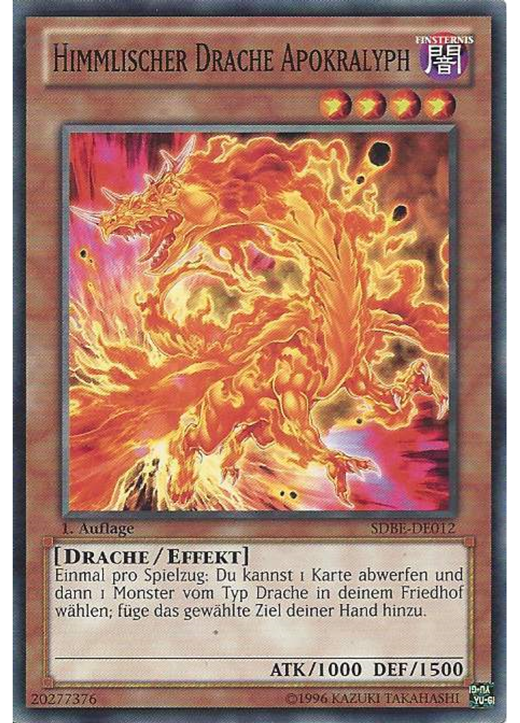 Himmlischer Drache Apokralyph