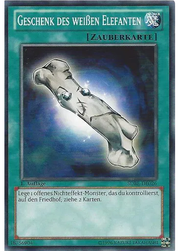 Geschenk des weißen Elefanten