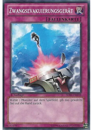 Zwangsevakuierungsgerät