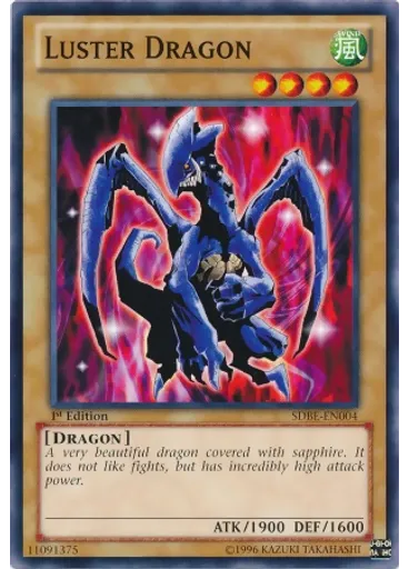Luster Dragon — Saga of Blue-Eyes White Dragon Structure Deck