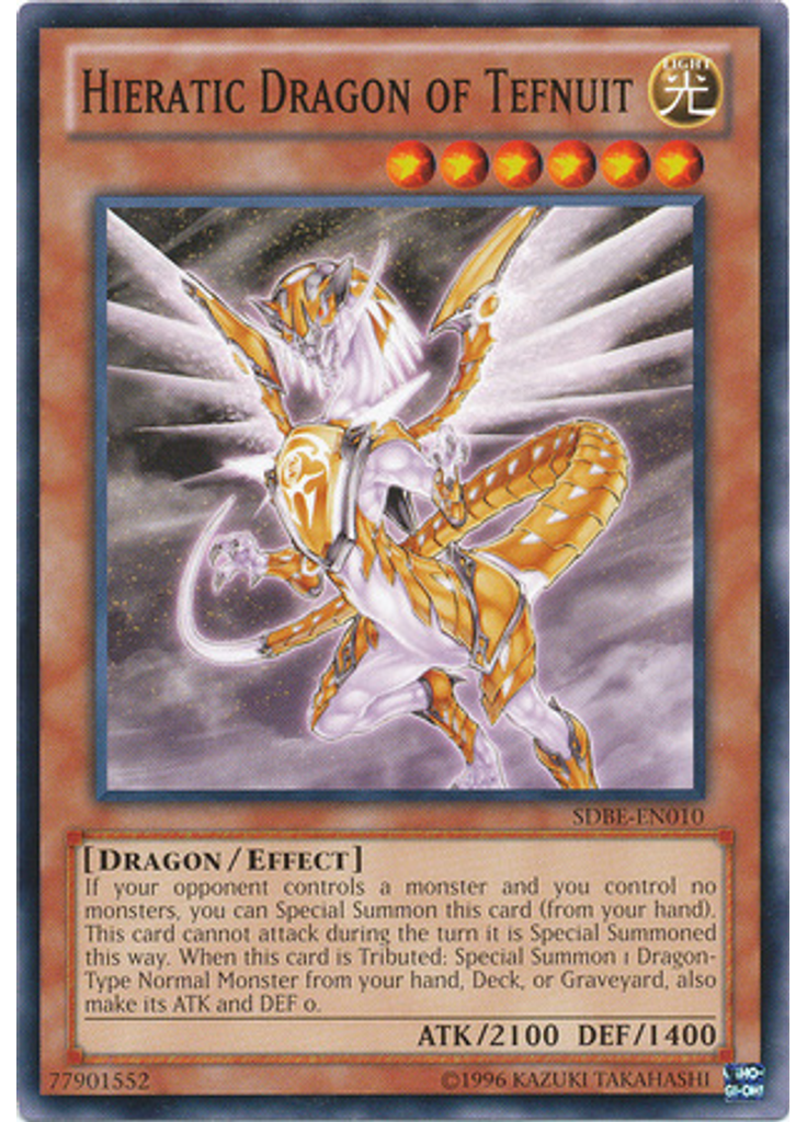 Hieratic Dragon of Tefnuit (Common Unlimited)