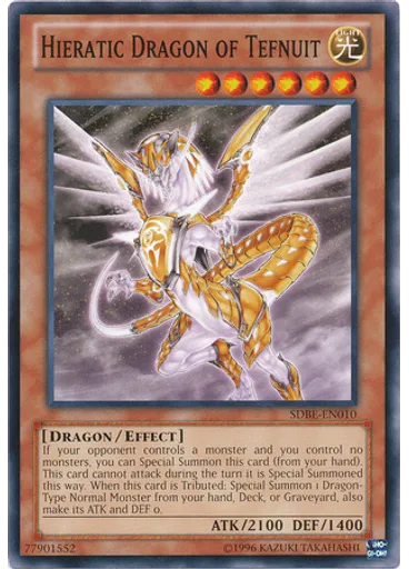 Hieratic Dragon of Tefnuit (Common Unlimited)