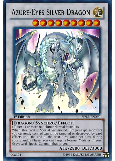 Azure-Eyes Silver Dragon