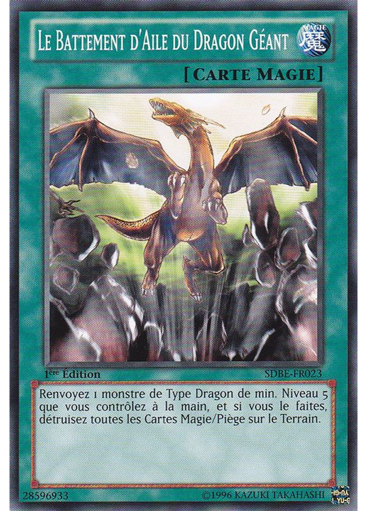 Le Battement d'Aile du Dragon Géant