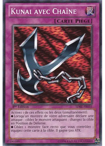 Kunai avec Chaîne