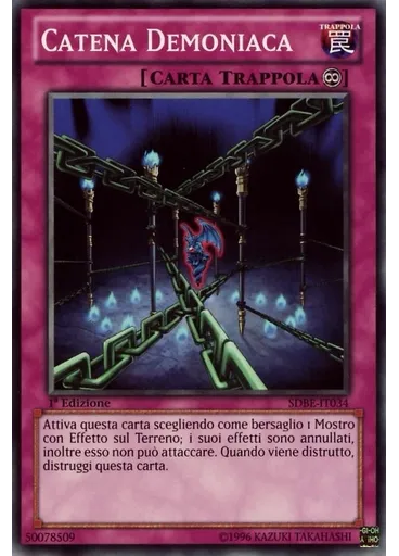 Catena Demoniaca — La Saga del Drago Bianco Occhi Blu Structure Deck