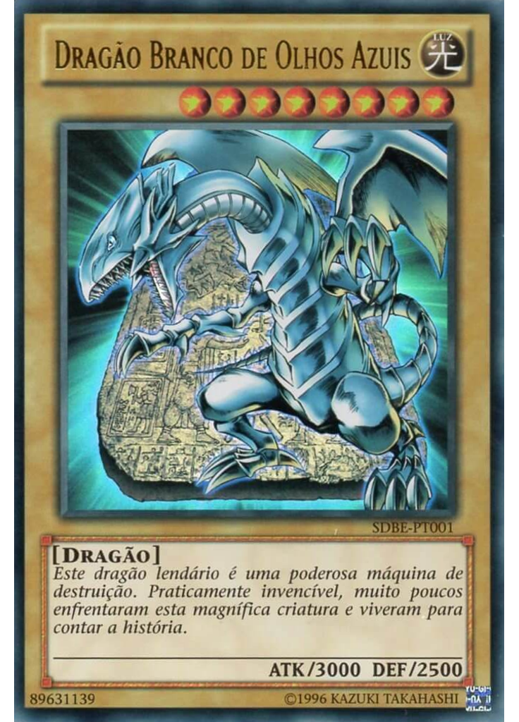 Dragão Branco de Olhos Azuis (Ultra Rare Unlimited)