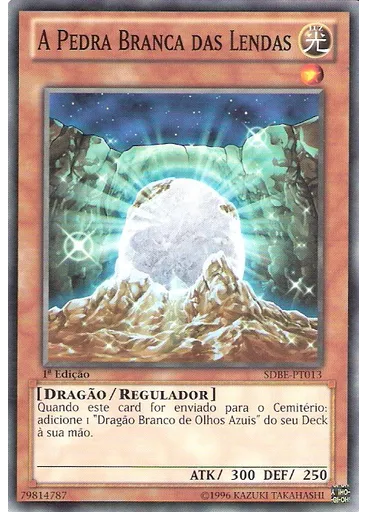 A Pedra Branca das Lendas — Saga do Dragão Branco de Olhos Azuis Deck Estrutural