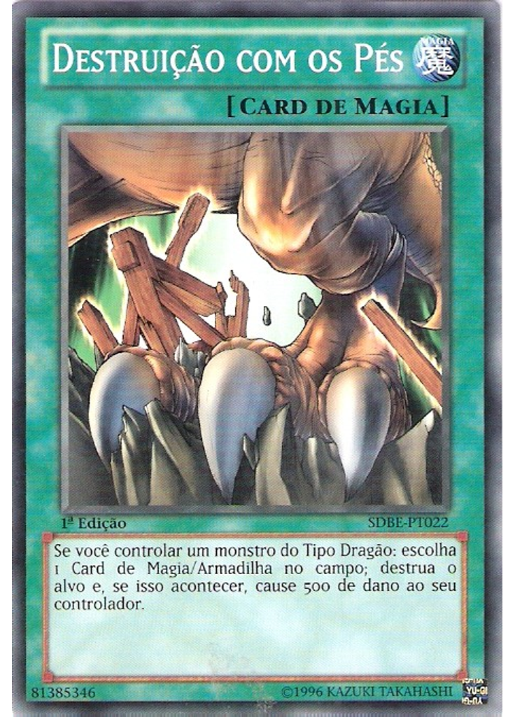 Destruição com os Pés