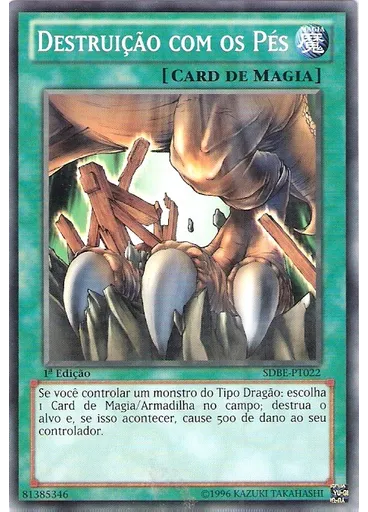 Destruição com os Pés