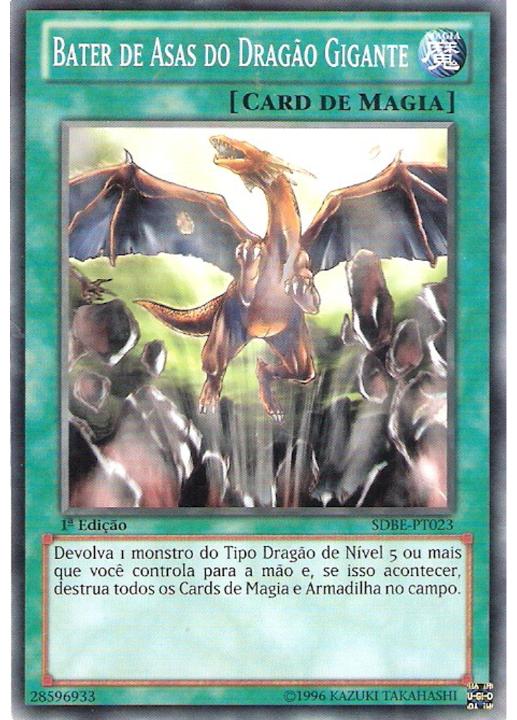 Bater de Asas do Dragão Gigante