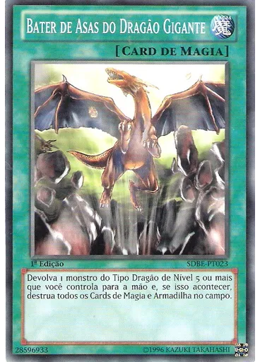 Bater de Asas do Dragão Gigante