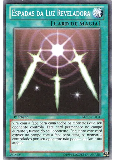 Espadas da Luz Reveladora — Saga do Dragão Branco de Olhos Azuis Deck Estrutural