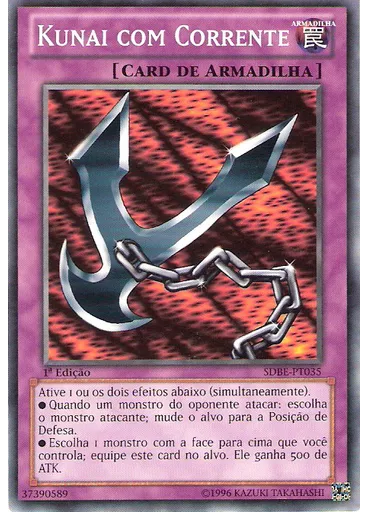 Kunai com Corrente