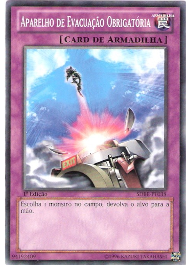 Aparelho de Evacuação Obrigatória