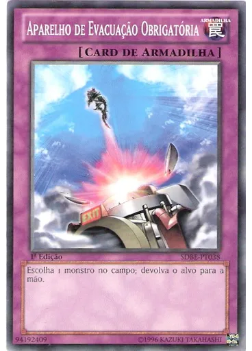 Aparelho de Evacuação Obrigatória