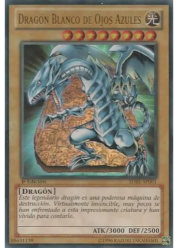 Dragón Blanco de Ojos Azules