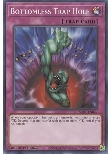 Bottomless Trap Hole