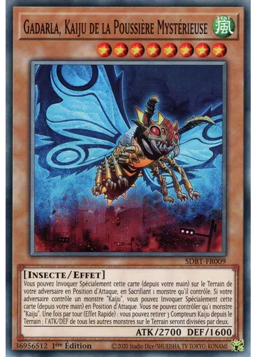 Gadarla, Kaiju de la Poussière Mystérieuse