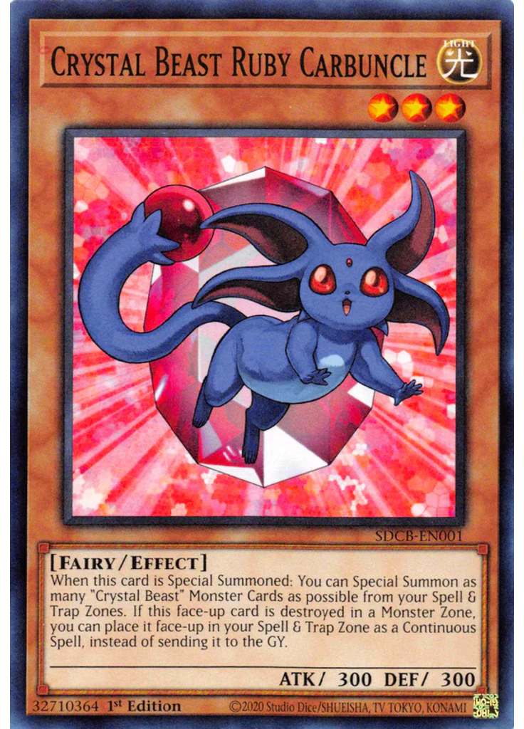 Crystal Beast Ruby Carbuncle