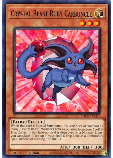 Crystal Beast Ruby Carbuncle