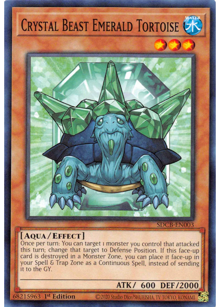 Crystal Beast Emerald Tortoise