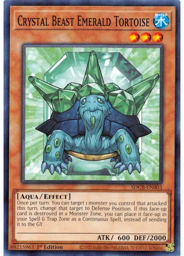 Crystal Beast Emerald Tortoise