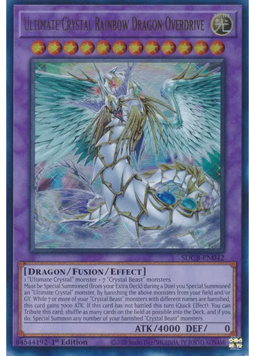 Ultimate Crystal Rainbow Dragon Overdrive — Structure Deck: Legend of the Crystal Beasts