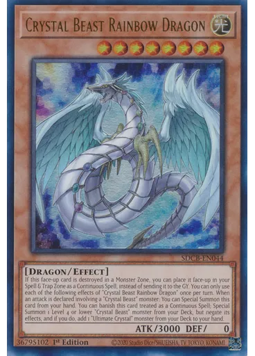 Crystal Beast Rainbow Dragon