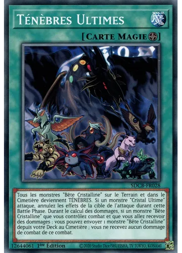 Ténèbres Ultimes — Deck de Structure : La Légende des Bêtes Cristallines