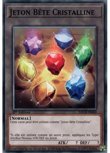 Jeton Bête Cristalline