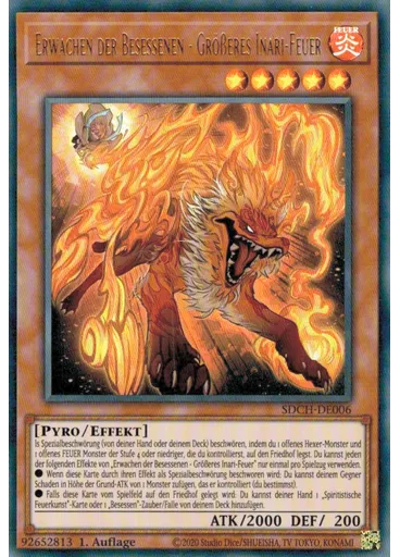 Erwachen der Besessenen - Größeres Inari-Feuer