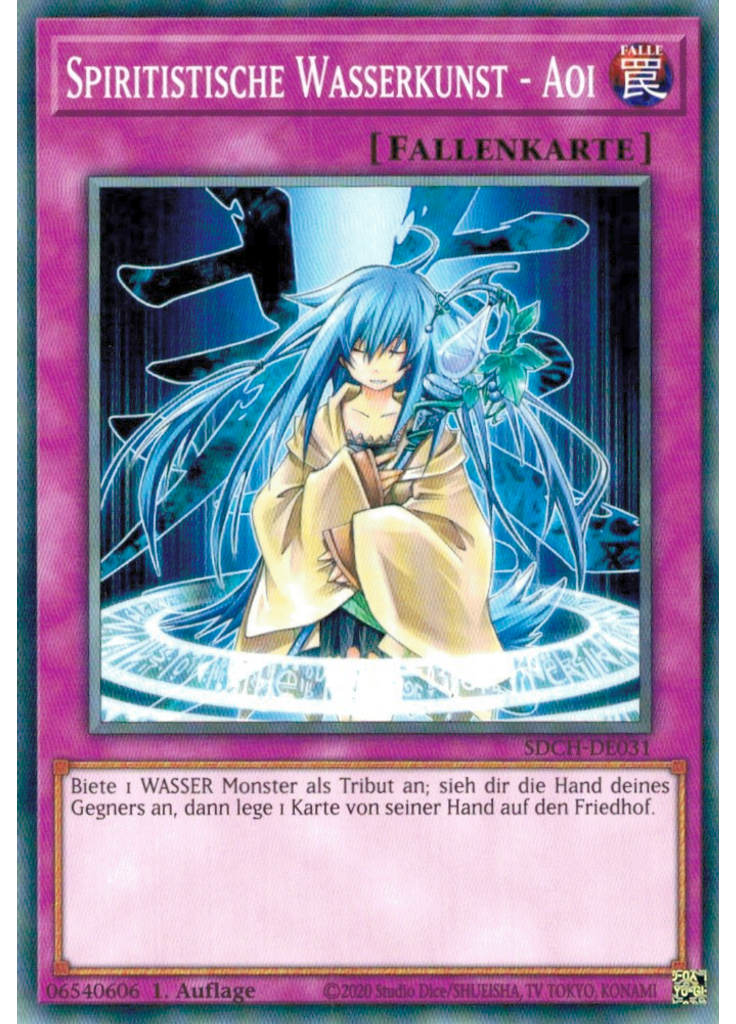 Spiritistische Wasserkunst - Aoi