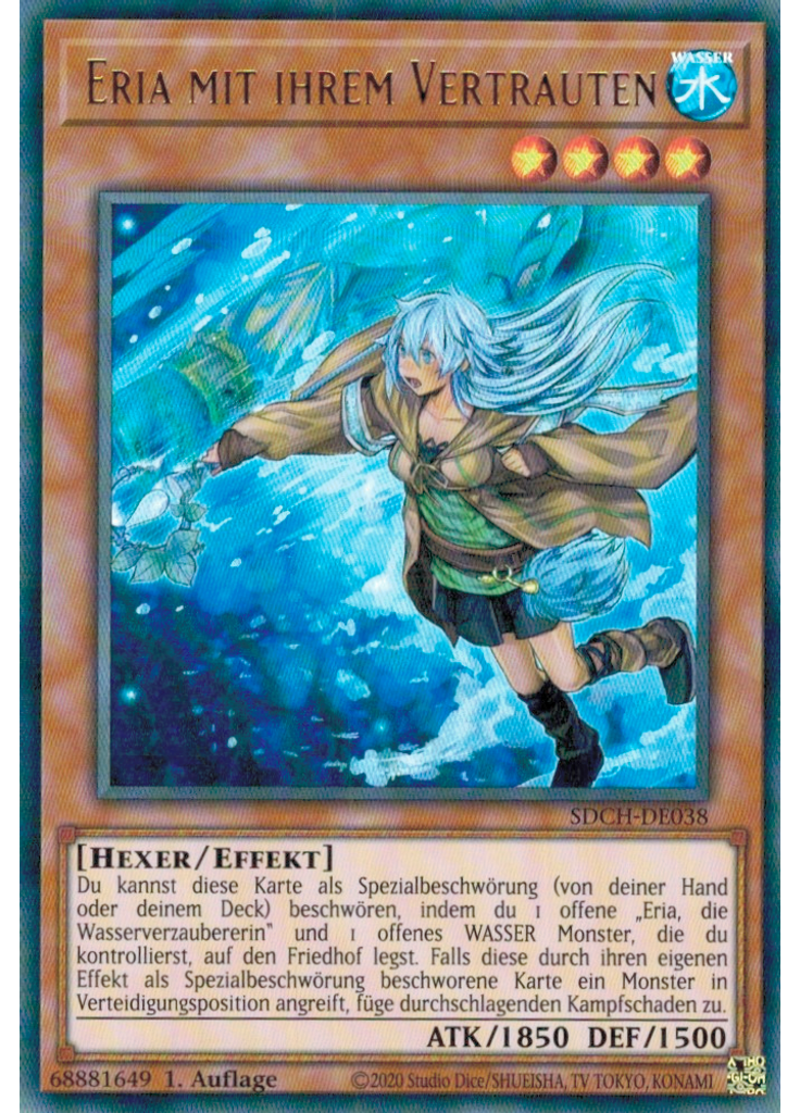 Eria mit ihrem Vertrauten (Ultra Rare 1st Edition)