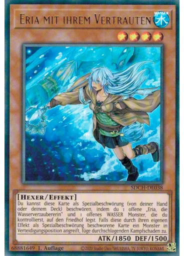 Eria mit ihrem Vertrauten (Ultra Rare 1st Edition)