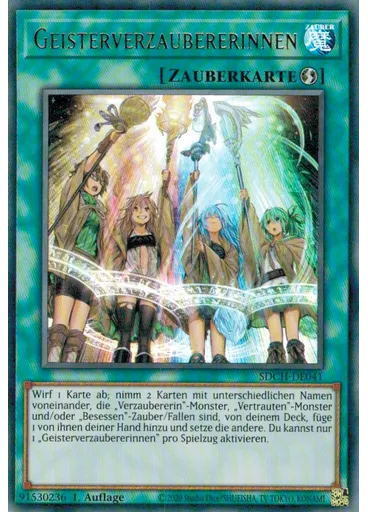 Geisterverzaubererinnen — Structure Deck: Spirit Charmers