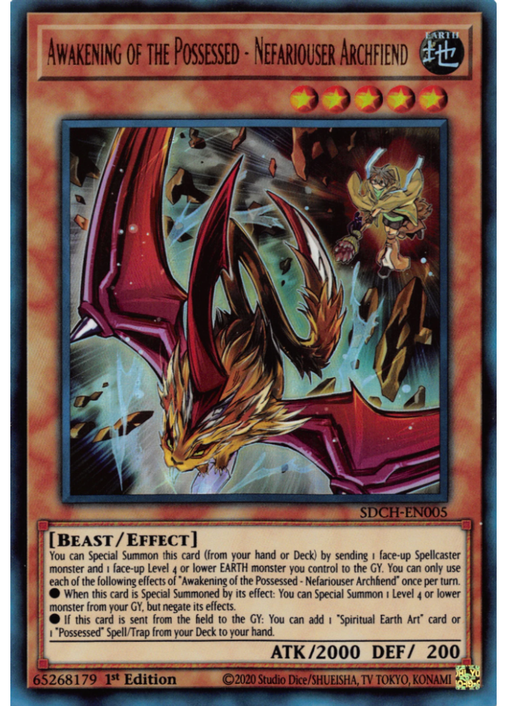 Awakening of the Possessed - Nefariouser Archfiend