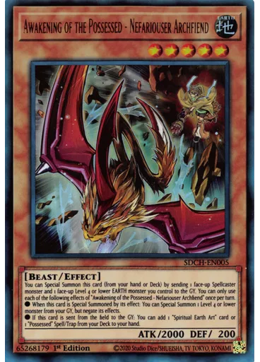Awakening of the Possessed - Nefariouser Archfiend