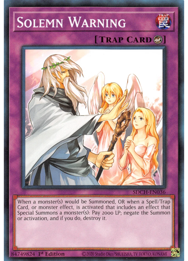 Solemn Warning
