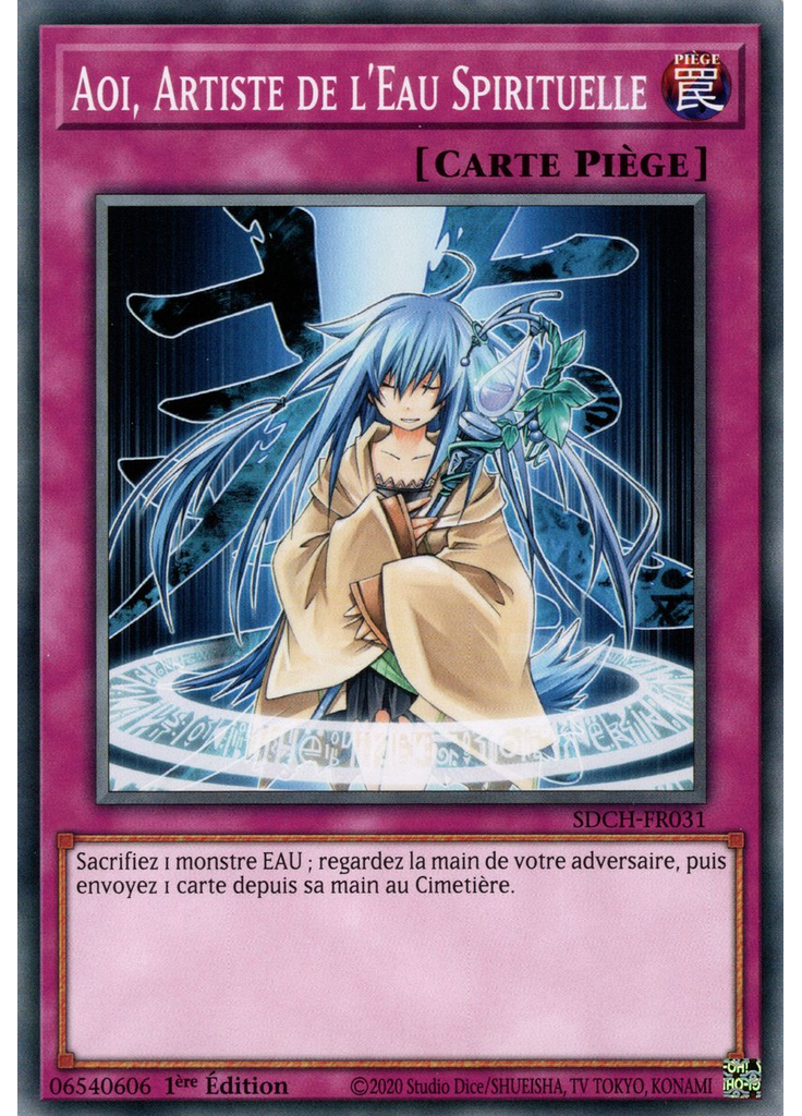 Aoi, Artiste de l'Eau Spirituelle