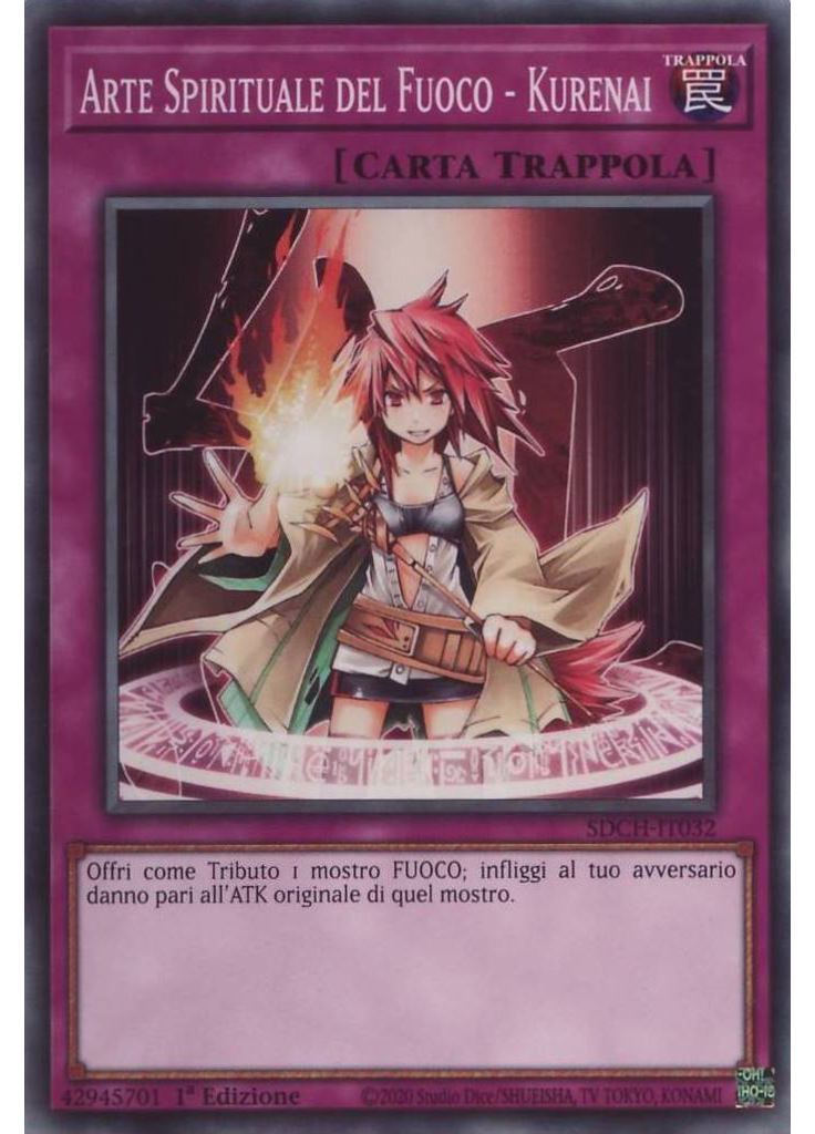 Arte Spirituale del Fuoco - Kurenai