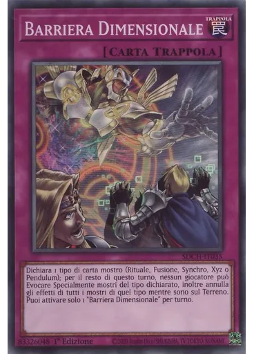 Barriera Dimensionale