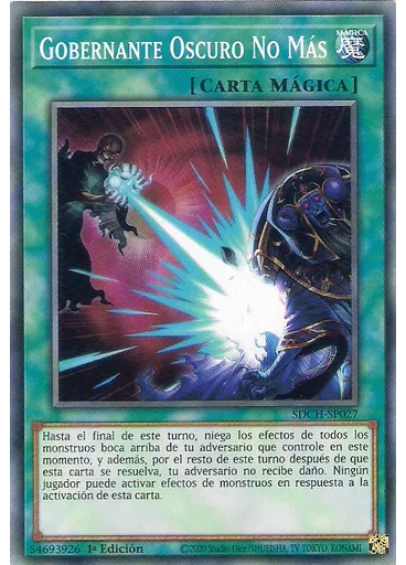 Gobernante Oscuro No Más