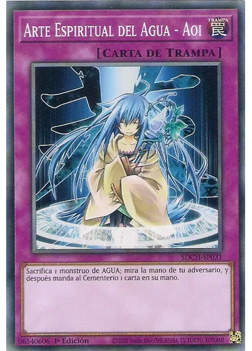 Arte Espiritual del Agua - Aoi