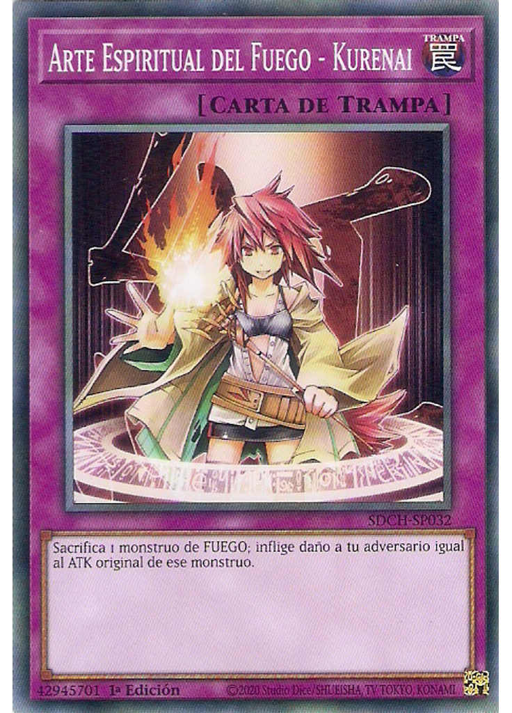 Arte Espiritual del Fuego - Kurenai