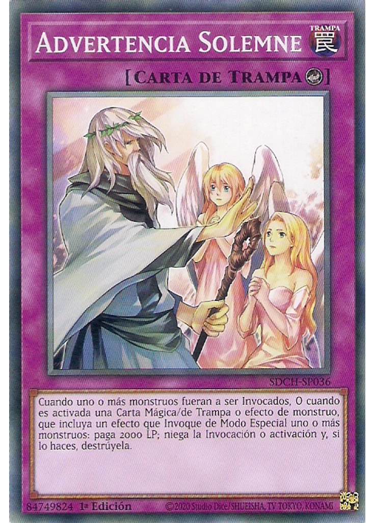 Advertencia Solemne